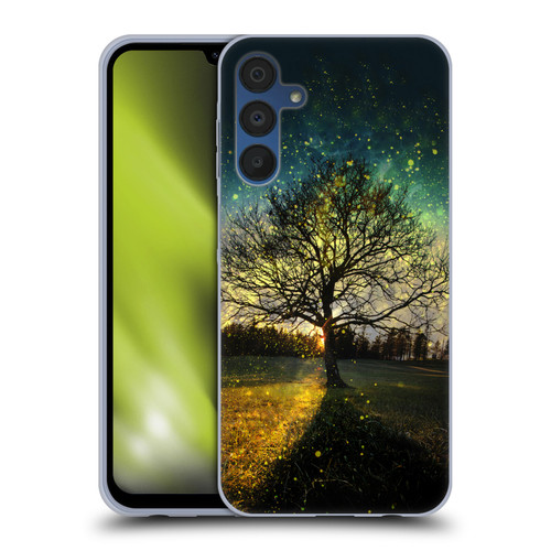 Patrik Lovrin Dreams Vs Reality Magical Fireflies Dreamy Soft Gel Case for Samsung Galaxy A15