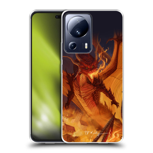 Piya Wannachaiwong Dragons Of Fire Dragonfire Soft Gel Case for Xiaomi 13 Lite 5G
