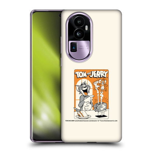 Tom and Jerry Illustration Laugh And Toasted Soft Gel Case for OPPO Reno10 Pro+