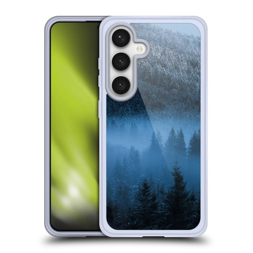 Patrik Lovrin Magical Foggy Landscape Magical Fog Over Snowy Forest Soft Gel Case for Samsung Galaxy S24 5G
