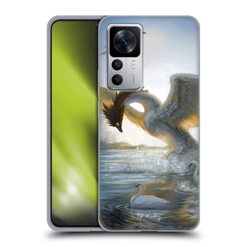 Piya Wannachaiwong Dragons Of Sea And Storms Swan Dragon Soft Gel Case for Xiaomi 12T 5G / 12T Pro 5G / Redmi K50 Ultra 5G
