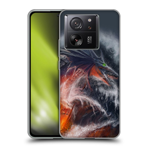 Piya Wannachaiwong Dragons Of Sea And Storms Sea Fire Dragon Soft Gel Case for Xiaomi 13T 5G / 13T Pro 5G