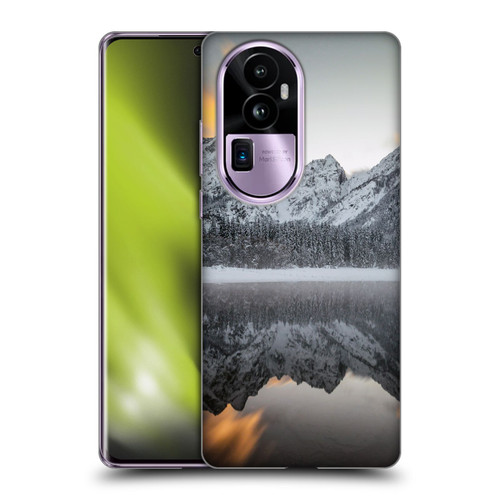 Patrik Lovrin Magical Lakes Sunset Clouds Over Mountains Soft Gel Case for OPPO Reno10 Pro+