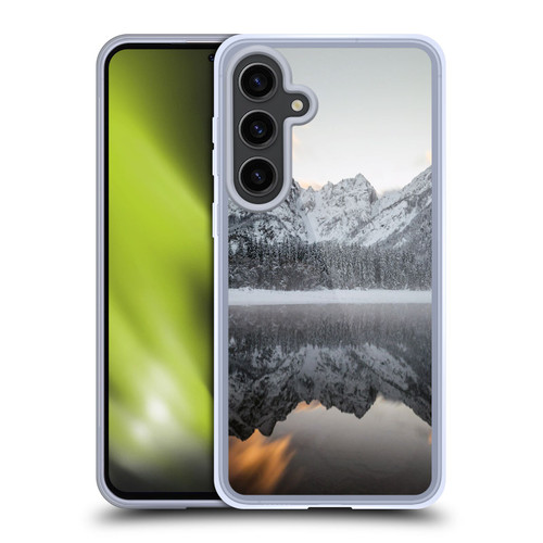 Patrik Lovrin Magical Lakes Sunset Clouds Over Mountains Soft Gel Case for Samsung Galaxy S24+ 5G