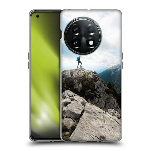 Patrik Lovrin Wanderlust Looking Over New Adventures Soft Gel Case for OnePlus 11 5G