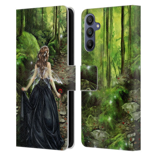 Selina Fenech Fairies Along The Forest Path Leather Book Wallet Case Cover For Samsung Galaxy A15