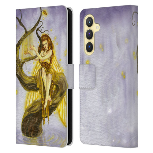 Selina Fenech Fairies Firefly Song Leather Book Wallet Case Cover For Samsung Galaxy S23 FE 5G