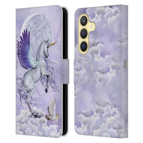 Selina Fenech Unicorns Moonshine Leather Book Wallet Case Cover For Samsung Galaxy S24 5G