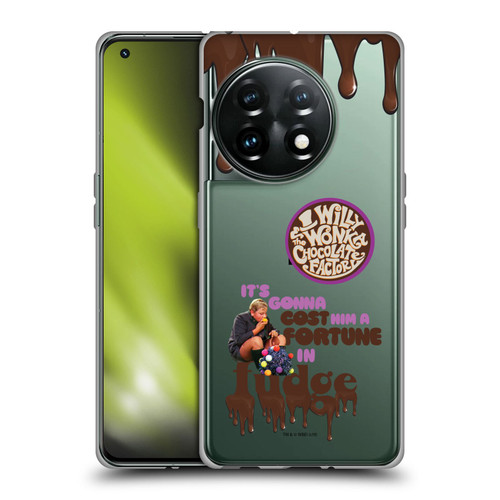 Willy Wonka and the Chocolate Factory Graphics Augustus Gloop Soft Gel Case for OnePlus 11 5G