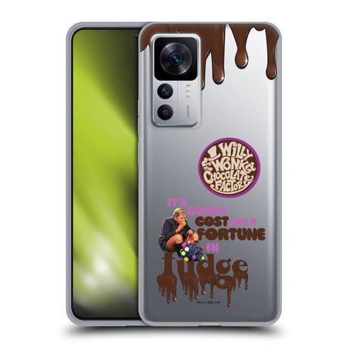 Willy Wonka and the Chocolate Factory Graphics Augustus Gloop Soft Gel Case for Xiaomi 12T 5G / 12T Pro 5G / Redmi K50 Ultra 5G
