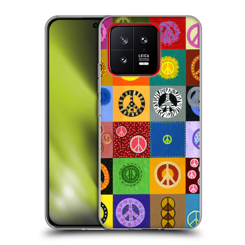 Suzan Lind Colours & Patterns Peace Quilt Soft Gel Case for Xiaomi 13 5G