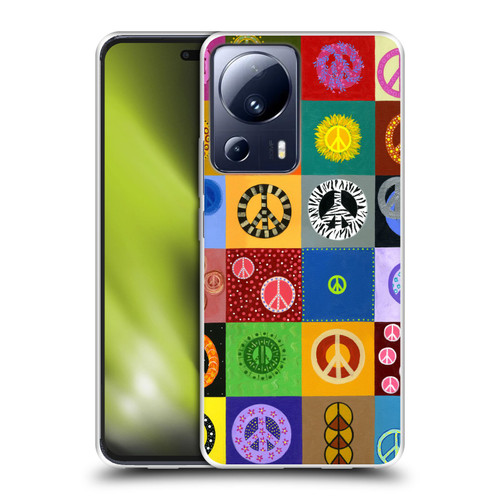 Suzan Lind Colours & Patterns Peace Quilt Soft Gel Case for Xiaomi 13 Lite 5G