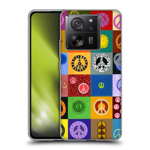 Suzan Lind Colours & Patterns Peace Quilt Soft Gel Case for Xiaomi 13T 5G / 13T Pro 5G