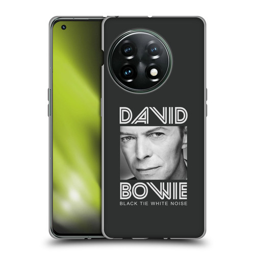 David Bowie Album Art Black Tie Soft Gel Case for OnePlus 11 5G