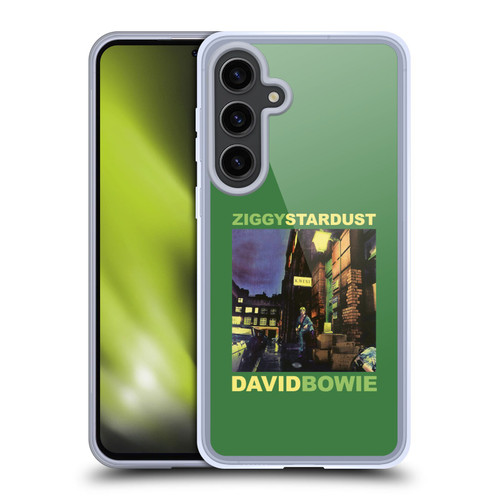 David Bowie Album Art Ziggy Stardust Soft Gel Case for Samsung Galaxy S24+ 5G