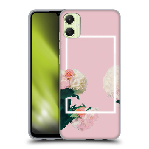 The 1975 Key Art Roses Pink Soft Gel Case for Samsung Galaxy A05