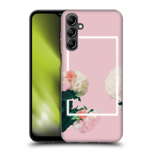 The 1975 Key Art Roses Pink Soft Gel Case for Samsung Galaxy M14 5G