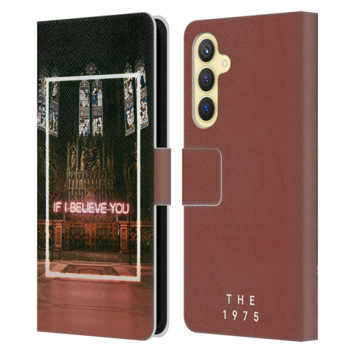 The 1975 Songs If I Believe You Leather Book Wallet Case Cover For Samsung Galaxy S23 FE 5G