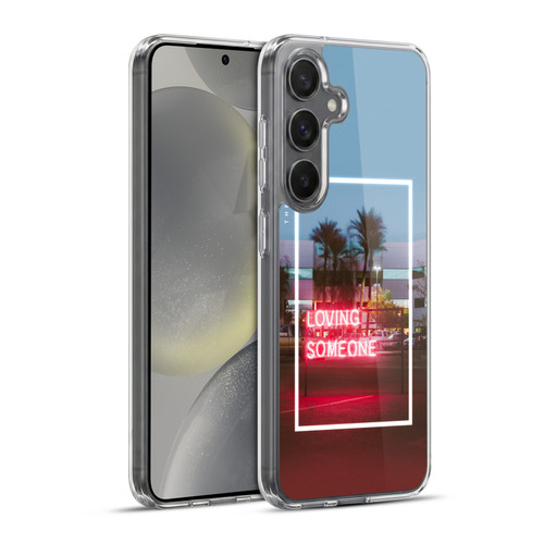 The 1975 Songs Loving Someone Soft Gel Case for Samsung Galaxy S24+ 5G & MagSafe