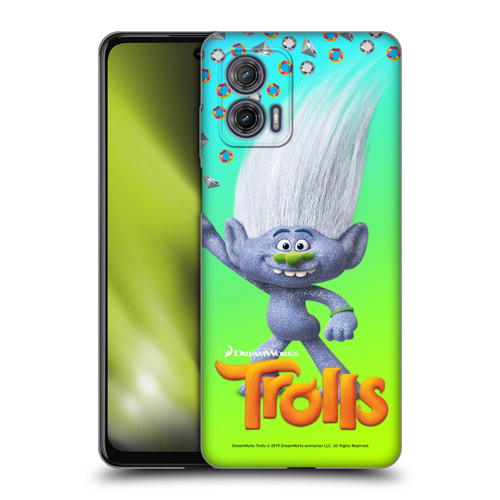 Trolls Snack Pack Guy Diamond Soft Gel Case for Motorola Moto G73 5G