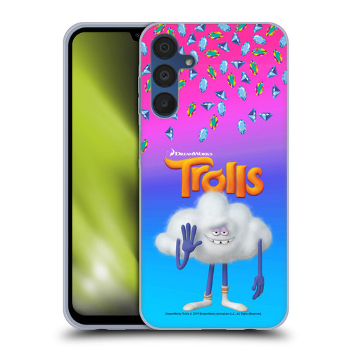 Trolls Snack Pack Cloud Guy Soft Gel Case for Samsung Galaxy A15