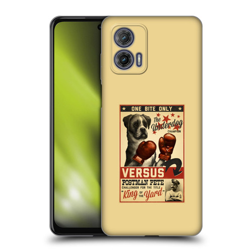 Lantern Press Dog Collection Versus Soft Gel Case for Motorola Moto G73 5G