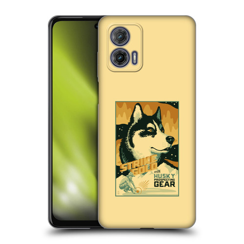 Lantern Press Dog Collection Husky Soft Gel Case for Motorola Moto G73 5G