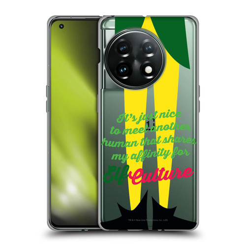 Elf Movie Graphics 1 Legs Soft Gel Case for OnePlus 11 5G