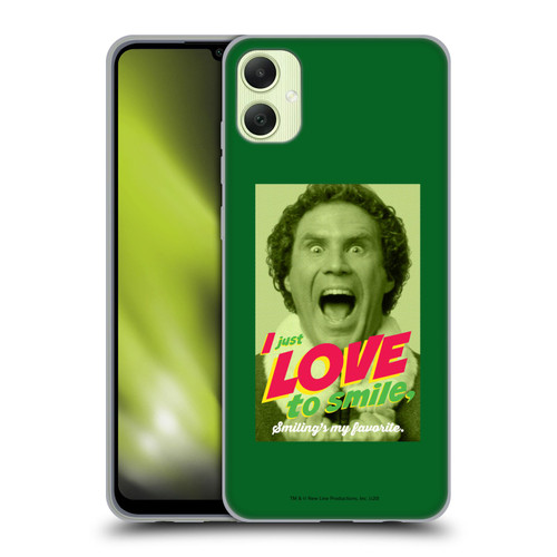Elf Movie Graphics 1 I Love To Smile Soft Gel Case for Samsung Galaxy A05