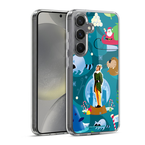 Elf Movie Graphics 1 Animals Pattern Soft Gel Case for Samsung Galaxy S24 5G & MagSafe