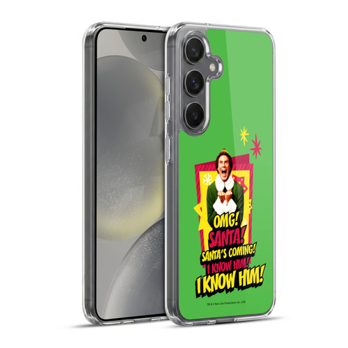 Elf Movie Graphics 1 Buddy Soft Gel Case for Samsung Galaxy S24+ 5G & MagSafe