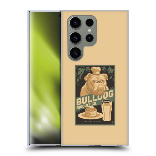 Lantern Press Dog Collection Bulldog Soft Gel Case for Samsung Galaxy S24 Ultra 5G