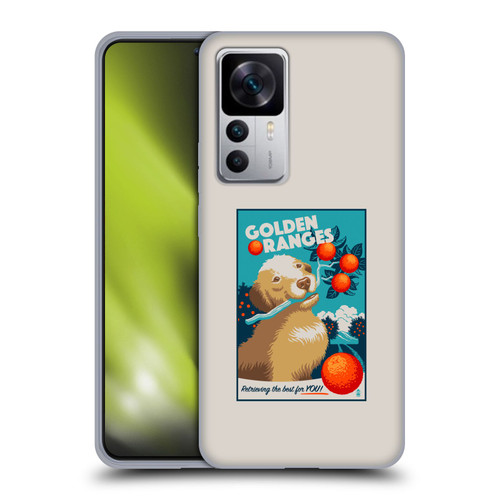 Lantern Press Dog Collection Golden Oranges Soft Gel Case for Xiaomi 12T 5G / 12T Pro 5G / Redmi K50 Ultra 5G