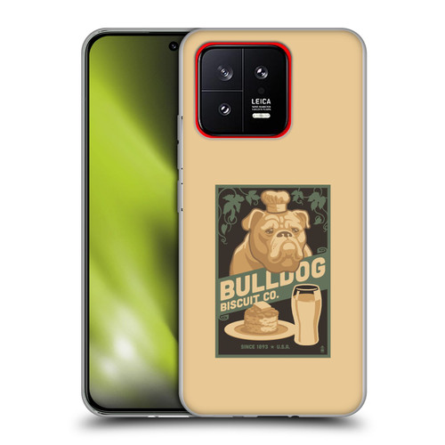 Lantern Press Dog Collection Bulldog Soft Gel Case for Xiaomi 13 5G
