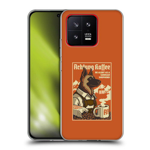Lantern Press Dog Collection German Sheperd Soft Gel Case for Xiaomi 13 5G