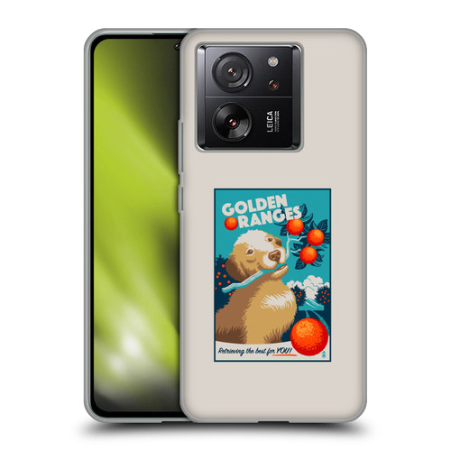 Lantern Press Dog Collection Golden Oranges Soft Gel Case for Xiaomi 13T 5G / 13T Pro 5G