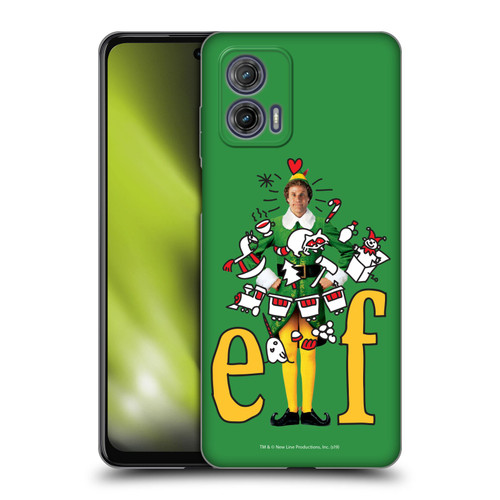 Elf Movie Graphics 2 Doodles Soft Gel Case for Motorola Moto G73 5G