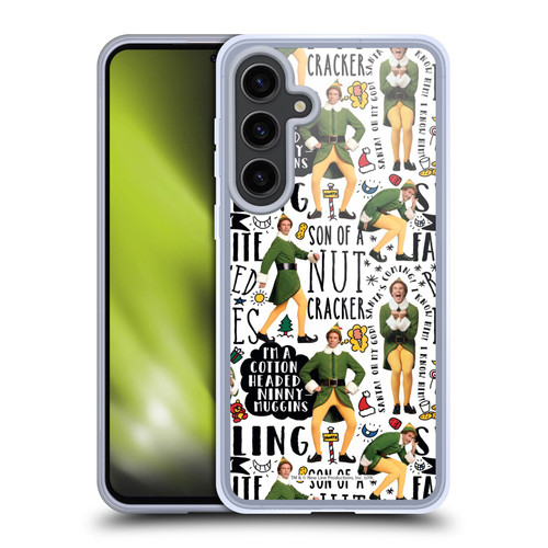 Elf Movie Graphics 2 Buddy Pattern Soft Gel Case for Samsung Galaxy S24+ 5G