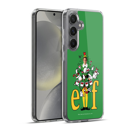 Elf Movie Graphics 2 Doodles Soft Gel Case for Samsung Galaxy S24+ 5G & MagSafe