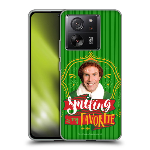 Elf Movie Graphics 2 Smiling Is My favorite Soft Gel Case for Xiaomi 13T 5G / 13T Pro 5G