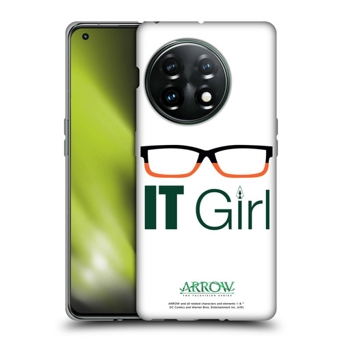 Arrow TV Series Graphics Felicity Smoak IT Girl Soft Gel Case for OnePlus 11 5G