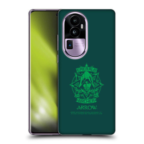 Arrow TV Series Graphics Archer Illustration Soft Gel Case for OPPO Reno10 Pro+