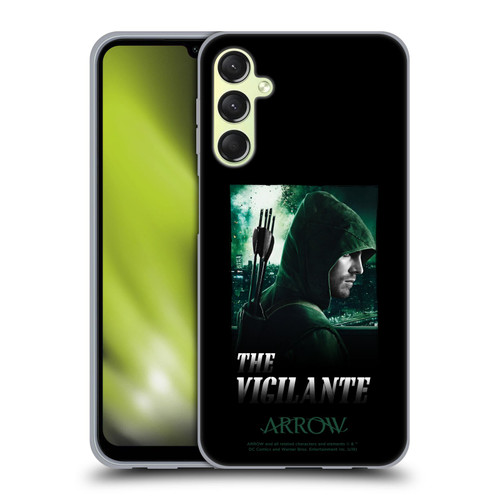 Arrow TV Series Graphics The Vigilante Soft Gel Case for Samsung Galaxy A24 4G / M34 5G