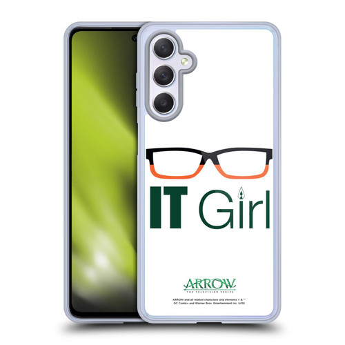 Arrow TV Series Graphics Felicity Smoak IT Girl Soft Gel Case for Samsung Galaxy M54 5G