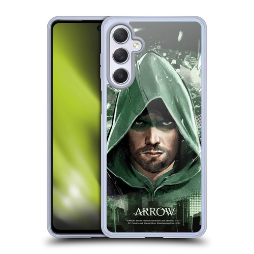 Arrow TV Series Graphics Oversized Soft Gel Case for Samsung Galaxy M54 5G