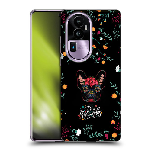 Klaudia Senator French Bulldog Day Of The Dead Soft Gel Case for OPPO Reno10 Pro+