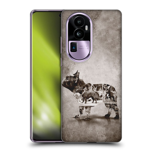 Klaudia Senator French Bulldog Vintage Soft Gel Case for OPPO Reno10 Pro+