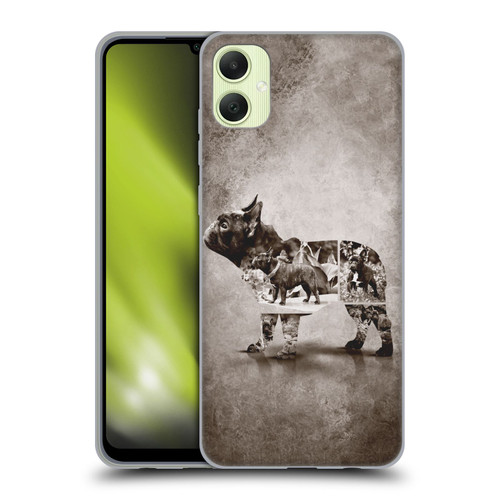 Klaudia Senator French Bulldog Vintage Soft Gel Case for Samsung Galaxy A05