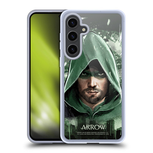 Arrow TV Series Graphics Oversized Soft Gel Case for Samsung Galaxy S24+ 5G