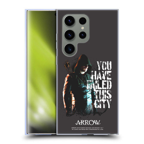 Arrow TV Series Graphics You Have Failed This City Soft Gel Case for Samsung Galaxy S24 Ultra 5G